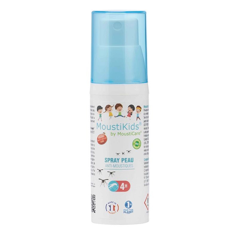 Spray Anti-moustiques Bio pour enfants et bébés - 30 ml - MoustiCare