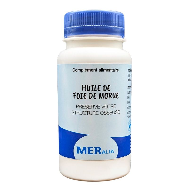 Huile de Foie de Morue - 90 capsules - MERalia