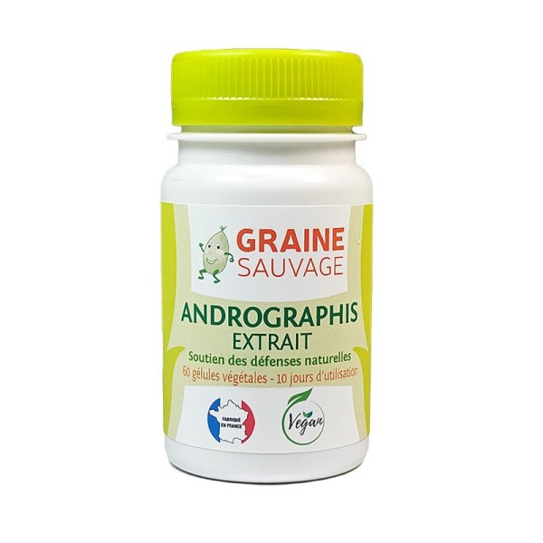 Andrographis (en extrait) - Immunité – 60 gélules – Graine Sauvage