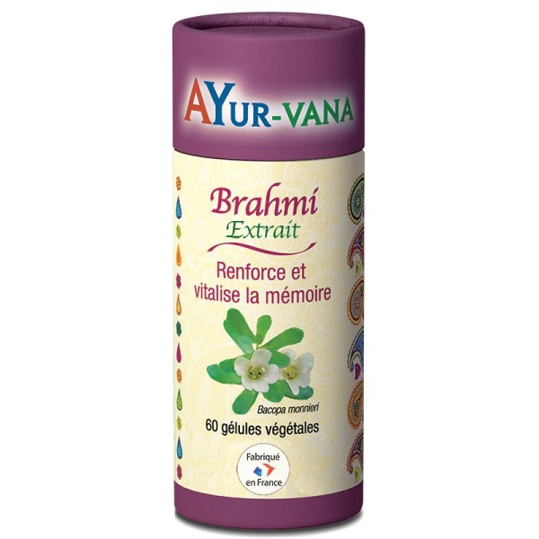 Brahmi (Extrait) - 60/120 gélules - AYur-vana