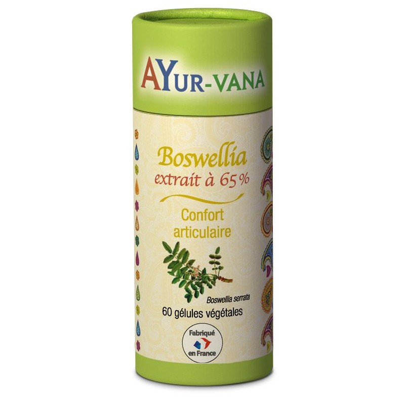 Boswellia (Extrait) - Confort articulaire - 60/120 gélules - AYur-vana
