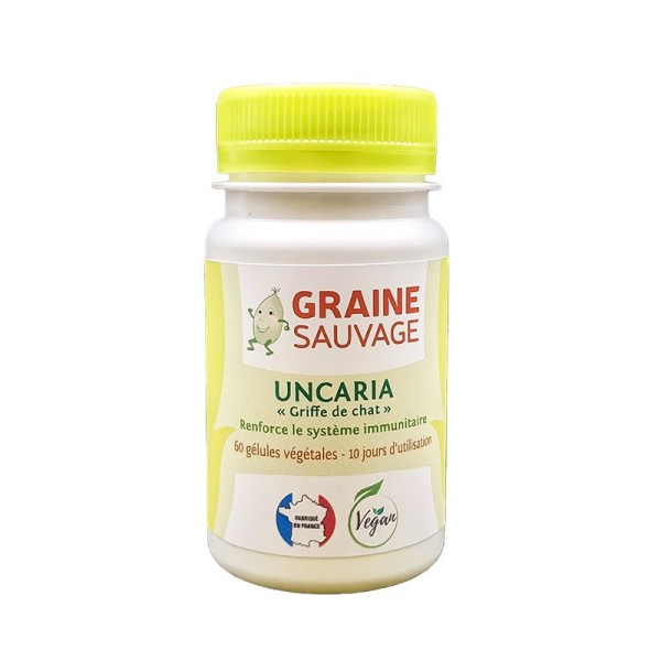 Uncaria (Griffe de chat) - 60 gélules - Graine Sauvage