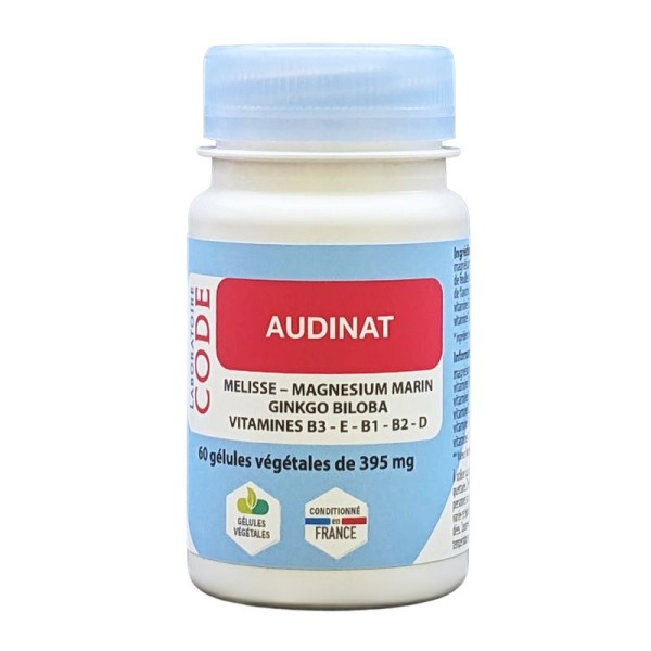 Audinat - 60 gélules - Laboratoire Code