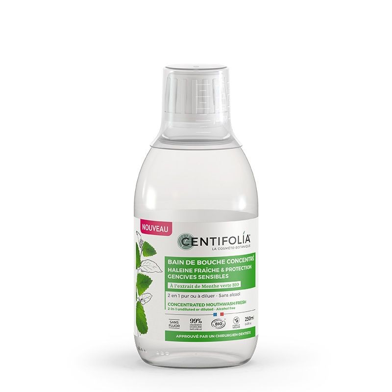 Bain de Bouche Concentré 2en1 Bio - 250ml - Centifolia