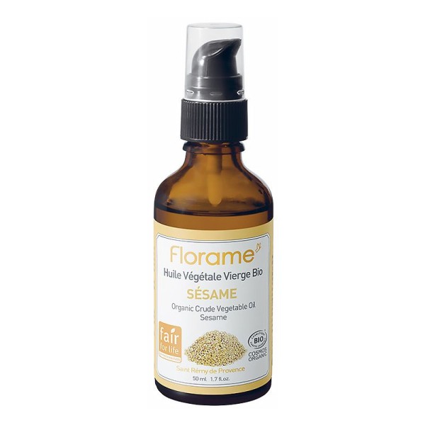 Huile Végétale de Jojoba Vierge Bio - 50 ml - Florame