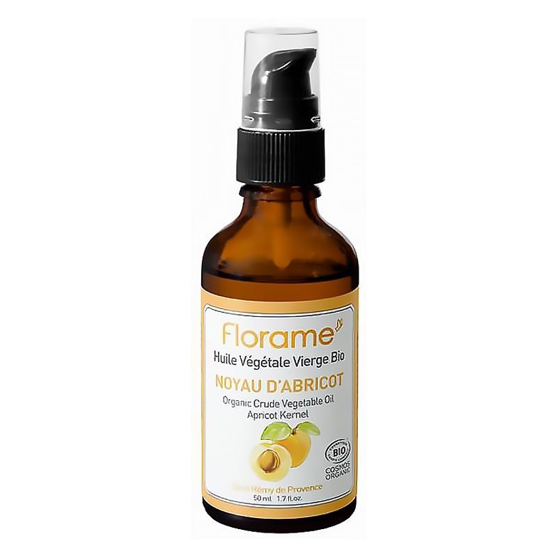 Huile Végétale de Noyau d’Abricot Vierge Bio - 50 ml - Florame