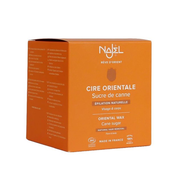 Cire Orientale au Sucre de Canne Bio - Épilation Douce - 350g - Najel