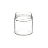 Pot de miel 300g (212ml) vide + couvercle argenté 66mm Deep - (Cosmétique & alimentaire)