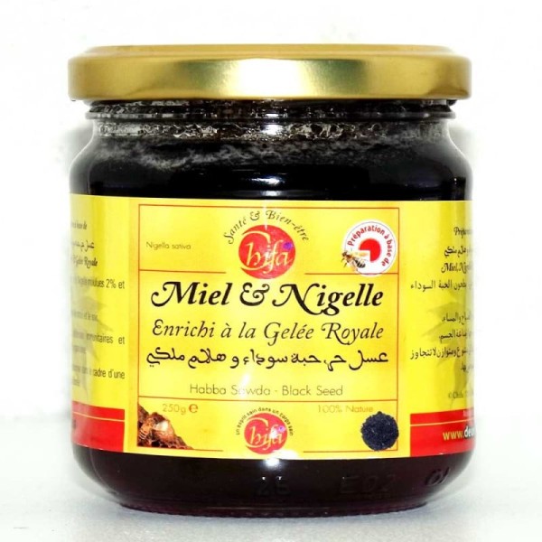 Miel et Nigelle, Gelée Royale - 250g - Chifa