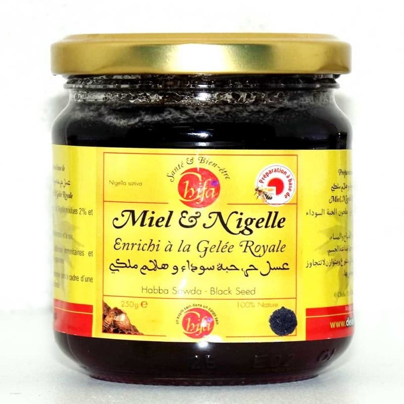 Miel et Nigelle, Gelée Royale - 250g - Chifa