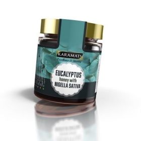 Miel d'Eucalyptus et Nigelle (Habba sawda) - 100% naturel - Karamats