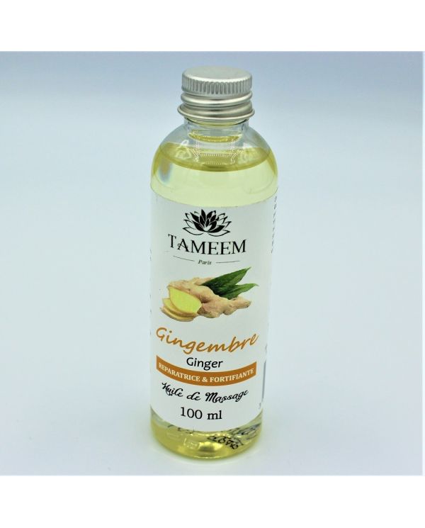 Huile de Gingembre (Ginger Oil) - 100 ml - 100% Naturelle - Tameem