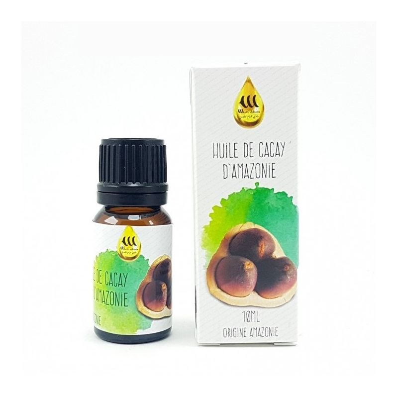 Huile de Cacay (Kahai) d'Amazonie - 10ml - 100% Naturelle - Wadi Shibam