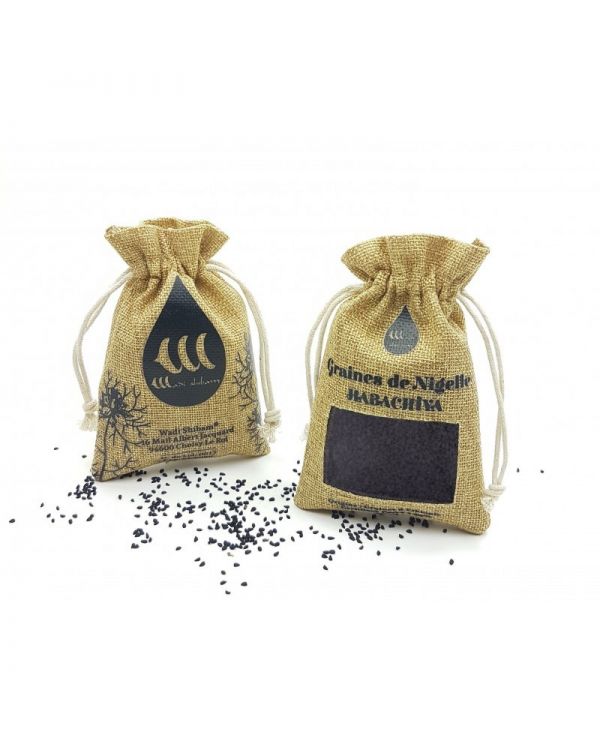 Graines de Nigelle (Habachiya - Cumin Noir) d'Éthiopie - 100% Naturelles - 100g - Wadi Shibam