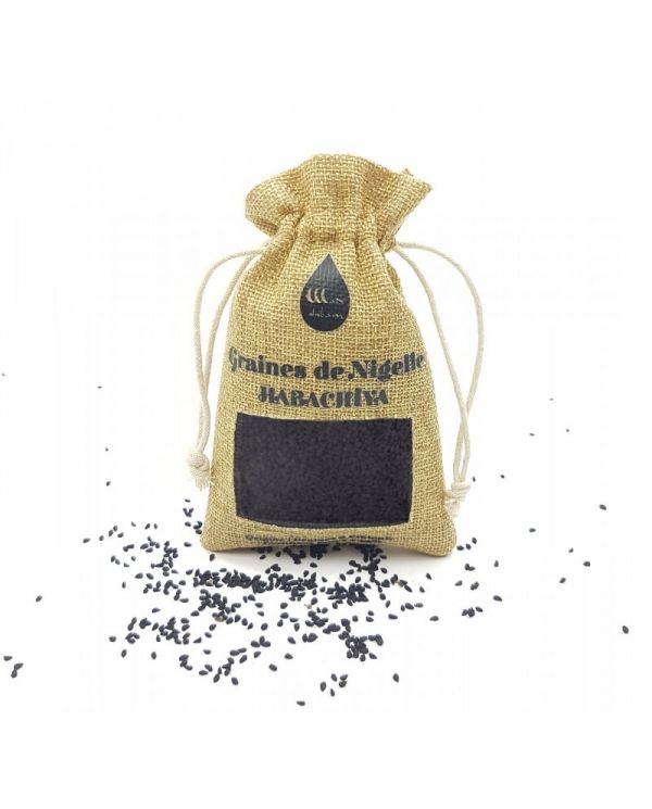 Graines de Nigelle (Habachiya - Cumin Noir) d'Éthiopie - 100% Naturelles - 100g - Wadi Shibam