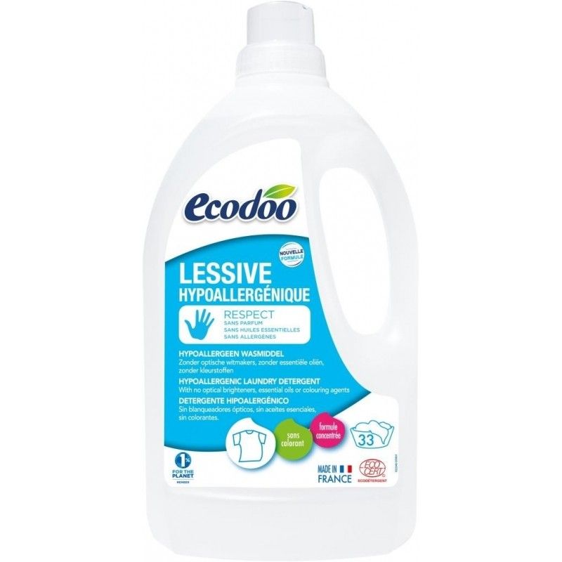 Lessive Hypoallergénique Respect - 1,5L - Ecodoo Ecodoo - 1