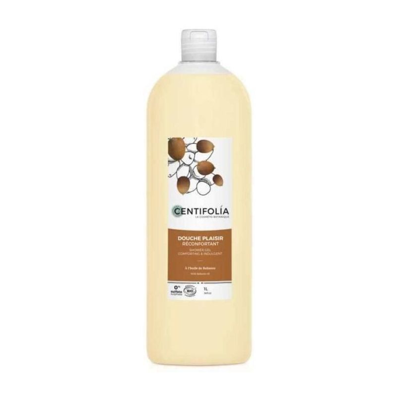 Gel Douche Plaisir Réconfortant Bio - À l'huile de Babassu - 1L - Centifolia