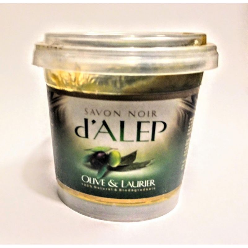 Savon Noir d'Alep - Olive & Laurier - 100% Naturel & Biodégradable - H&S France