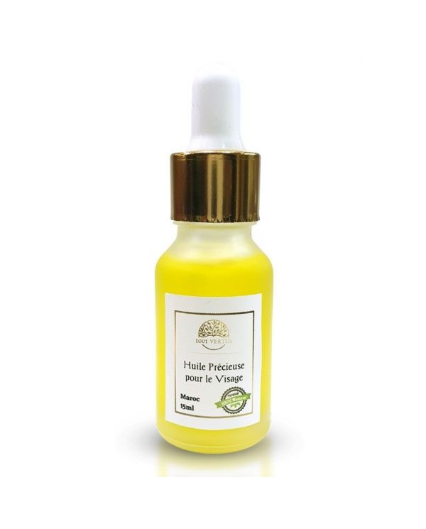 Huile précieuse pour le visage -15 ml - 100% naturelle - 1001 Vertus 1001vertus - 2