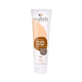 Argile Rouge (Masque) - Peaux sèches - 100g - 100% naturel - Argiletz