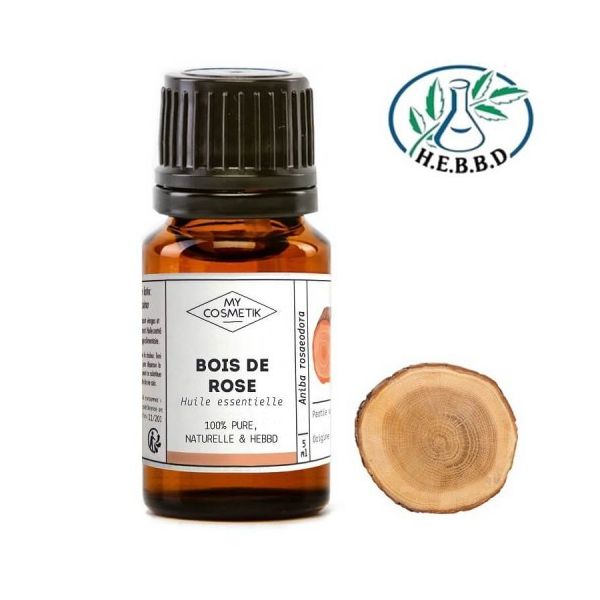 Huile essentielle de bois de rose 5 ml - 100% naturelle - MyCosmetik