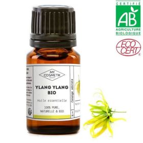 Huile essentielle d'Ylang Ylang BIO (AB) complète 10 ml - MyCosmetik