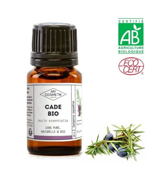 Huile essentielle de cade BIO (AB) 10 ml - MyCosmetik