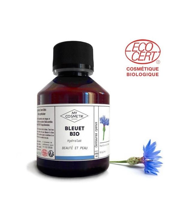 Hydrolat de Bleuet BIO 100 ml - MyCosmetik